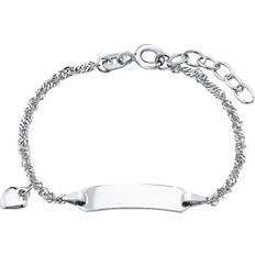 Amor Ident Armband 925 Sterling Silver Flickor Barn Armsmycke, cm, Silver, Levereras presentförpackning, 9328499