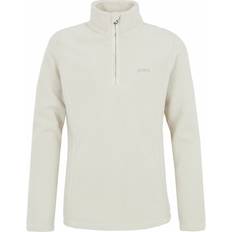 Beige Basisschicht Protest Fleece 1/4 Reißverschluss Mädchen Mutey Blanc