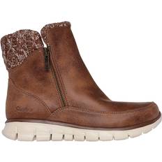 Skechers Brown Boots Skechers Damen Synergie Stiefelette, braun