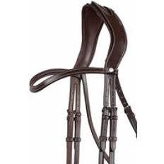 Marrone Barelle Montar Fascia sopraccigliare in contrasto con il cavallo Classic Marron