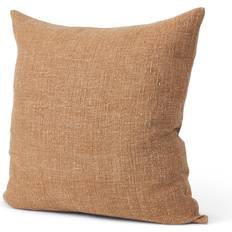 Linen Cushion Covers Mercana Jack Linen Square Decorative Pillow 22.0 H x 22.0 W x 0.2 D in Rust Cushion Cover Brown