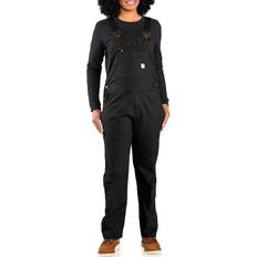 Overalls Carhartt Women's Canvas Overalls, XL, Black