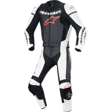 Alpinestars Motorradanzüge Alpinestars GP Force Lurv 2PC Suit, 2-piece motor, Black-White-Red Fluo Herren