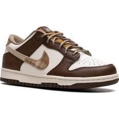 Beige Scarpe da Basket Dunk Low GS 'Plaid Brown' Kid's