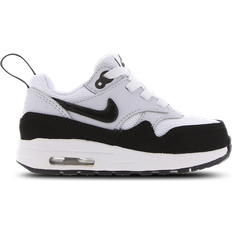 Nike skor baby Barnskor Nike Air Max 1 EasyOn TDV - White/Pure Platinum/Black