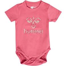 Bodys Hummel Mädchen, Strampler, hmlJOCHA BODY S/S, Pink, (56)