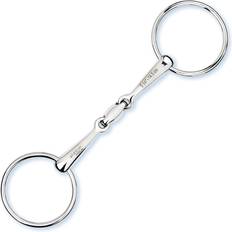 Stübben Two-ring Snaffle Bit Easy Control - Argenté