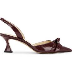 Alexandre Birman Clarita Bell Slingback in Burgundy. 36, 38, 39, 40