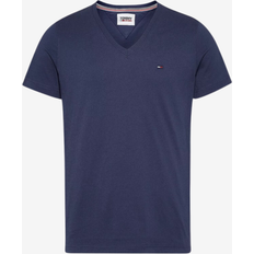 Tommy Jeans V-Neck T-Shirt Navy (Størrelse: XXL)
