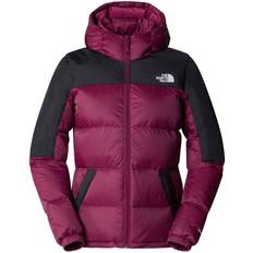 The North Face Diablo Down Hoodie W Boysenberry/TNF Black (M M)