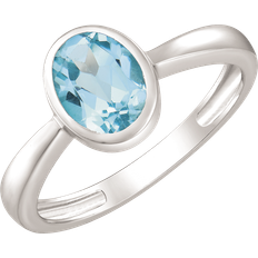 Blå - Sølv Ringe Støvring Design Design's Sølv ring
