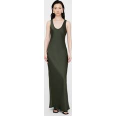 Anine Bing Woman Dresses Anine Bing Camille Dress in Dark Olive