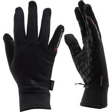 Riding Helmets Dublin Polartec Fleece Riding Gloves Black