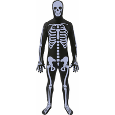 Orion Costumes Skelett Skinsuit Maskeraddräkt X-Large