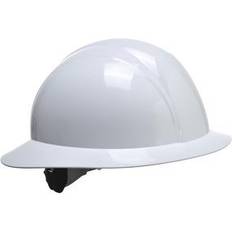 Caschi di Sicurezza Portwest Full Brim Hard Hat Helmet White