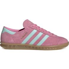 adidas Hamburg suede trainers women Suede/Fabric/Rubber Pink