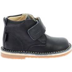 Blue Boots Aster Baby Leather Booties Abocratch - Bleu