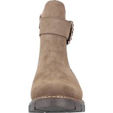 Rieker Damen Chelsea Boots Rieker Chelsea Boots braun brokat