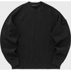 Stone Island Ghost Organic Cotton Fleece Sweatshirt Black