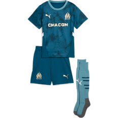 Puma Olympique de Marseille 24/25 Away Minikit Kids, Blue, 3-4Y, Clothing