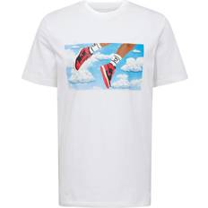 Jordan Flight Essentials Graphic T-Shirt, White/Black