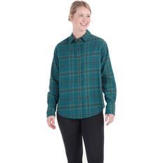 Marmot Hemden Marmot Damen Fairfax LW Novelty Flannel Bluse braun