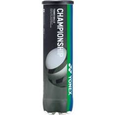 Yonex Tennisbollar Yonex Championship Tennis 4-Pack Yellow - st