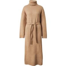 L - Midi Dresses Vila Roll Neck Knitted Midi Dress