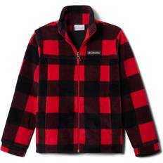 Polyester Fleece Jackets Columbia Boys' Zing III Fleece Jacket Red Checkpoint