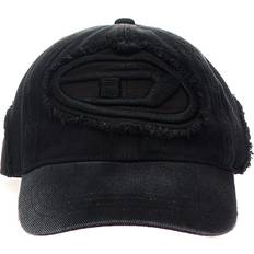 Diesel Huvudbonader Diesel Destroyed Canvas Baseball Cap - Black