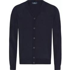 Dame - Merinould Trøjer CC55 Copenhagen strikcardigan med merinould, Navy