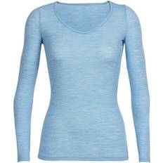 Mujer - Nylon Camisetas Térmicas Icebreaker Merino Siren Sweetheart Long Sleeve Base Layer