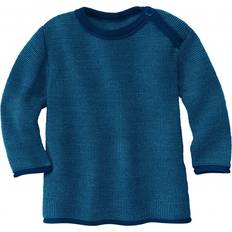 Lana Maglioni di Lana Disana Kid's Melange-Pullover Merino jumper 98/104, blue