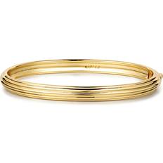 Luv AJ Remy Hinge Bracelet in Metallic Gold