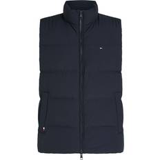 Tommy Hilfiger Homme Gilets Tommy Hilfiger Daunensteppgilet blau