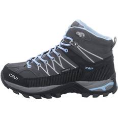 Stiefel & Boots CMP Women's High Rise Hiking Shoes, Black Graffite Azzurro