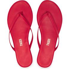 Red Flip-Flops TKEES Lily Pigments Red