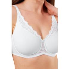 Triumph Womens Amourette W01 Minimizer Bra White Polyamide