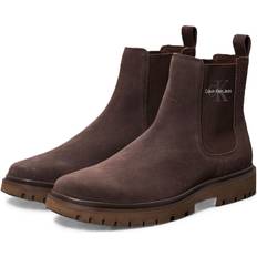 Grigio - Uomo Stivaletti Chelsea Calvin Klein Boots Chelsea - Marrone / Bianco