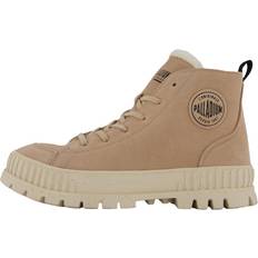 Palladium Pallashock Zip Warm Nude Dust, Female, Sko, Boots, Boots, Beige