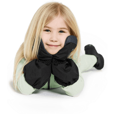 Svarte Votter Didriksons Kids' Shell Gloves Black 4/6