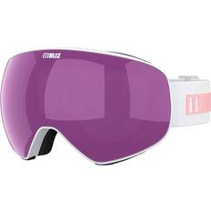 Bliz Floz Skidglasögon Blanc Mat Brown Pink Multi Cat 3