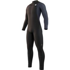 Swim & Water Sports Mystic Mens Marshall 4/3mm Chest Zip Wetsuit Black