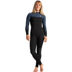 Swim & Water Sports C-Skins Solace 3/2mm Womens Back Zip Wetsuit 2024 Black Blue