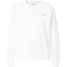 Gant Dame Sweatere Gant Dame Shield sweatshirt med crewneck