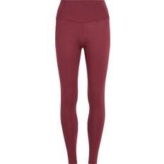 Escursionismo - Viola Strati di base Icebreaker Merino 260 Tech Leggings - Borgogna