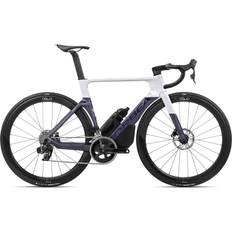 Lila Landsvägscyklar Orbea Orca AERO M31eLTD PWR Aerodynamic Road Bike - Tanzanite/Lilac Lilac Herrcykel