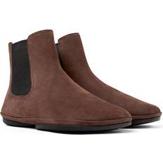 Camper Ankle Boots Camper Right Ankle boots for Women Brown, 3, Suede