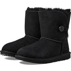 Boots UGG Girls Bailey Button II Girls' Preschool Shoes Black/Black 01.0