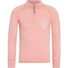 92/98 Svedundertøj Børnetøj Namuk Kid's Honu Merino Half-Zip Longsleeve Merino undertøj 128/134 pink